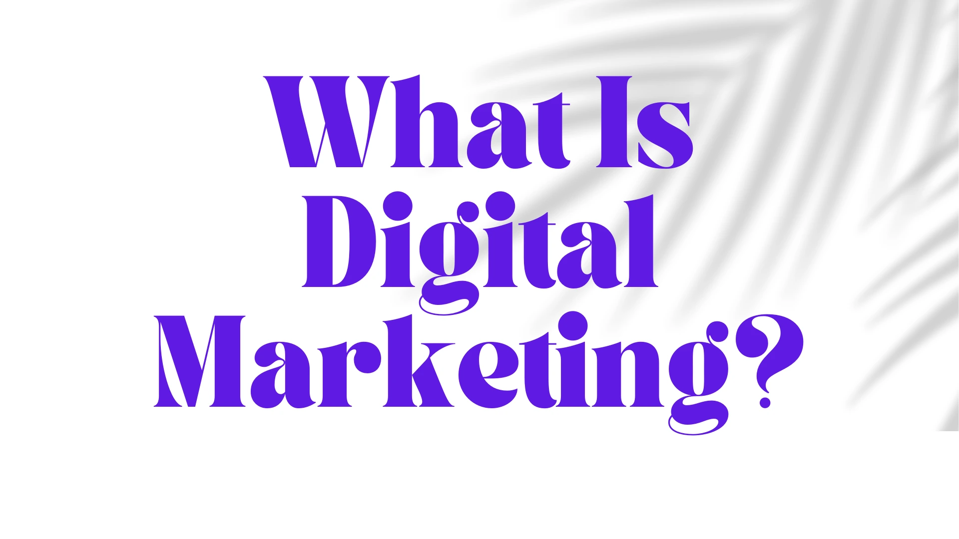 Traditional Marketing vs Digital Marketing
